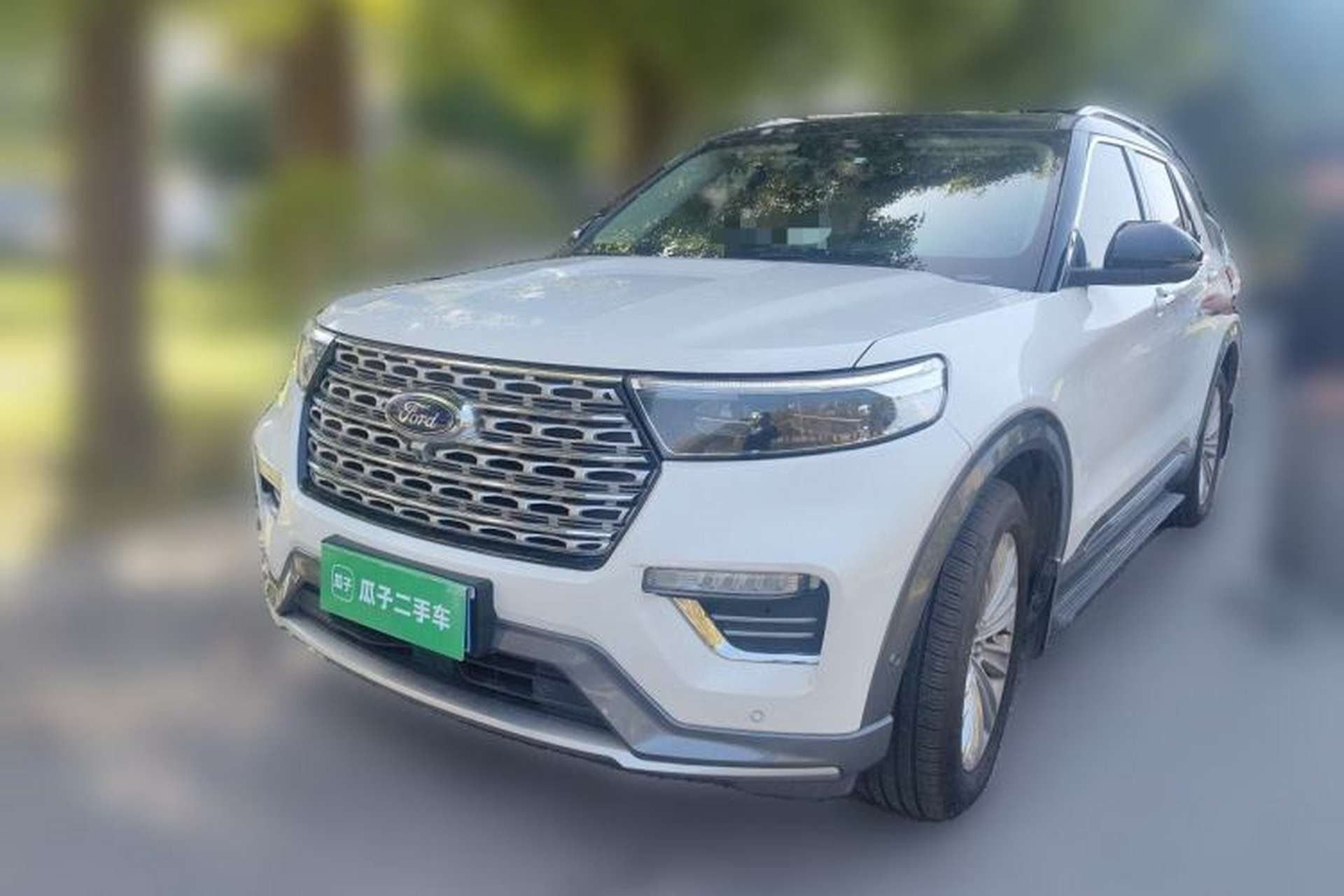 Used Ford Explorer 2020 EcoBoost 285 4x4 Titanium Edition 7-Seater Front Left 45 Deg