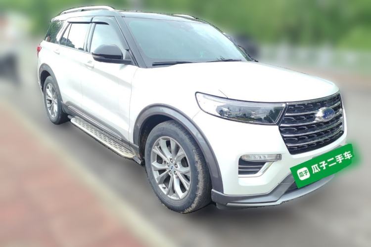 Used Ford Explorer 2020 EcoBoost 285 Rear-Drive Trend Edition 6 Seats Front Right 45 Deg