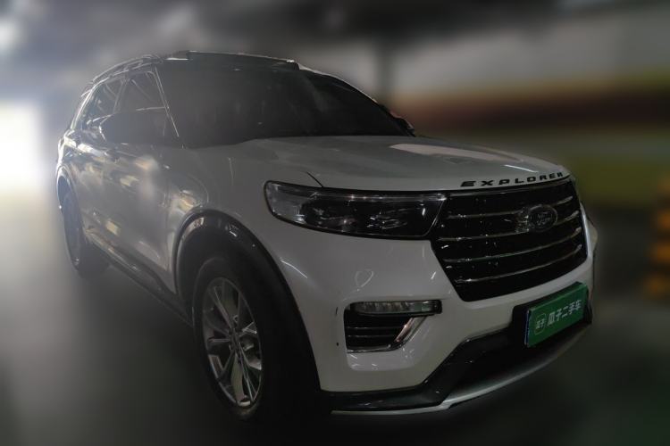 Used Ford Explorer 2020 EcoBoost 285 Four-Wheel Drive Trend Edition 6 Seats Front Right 45 Deg