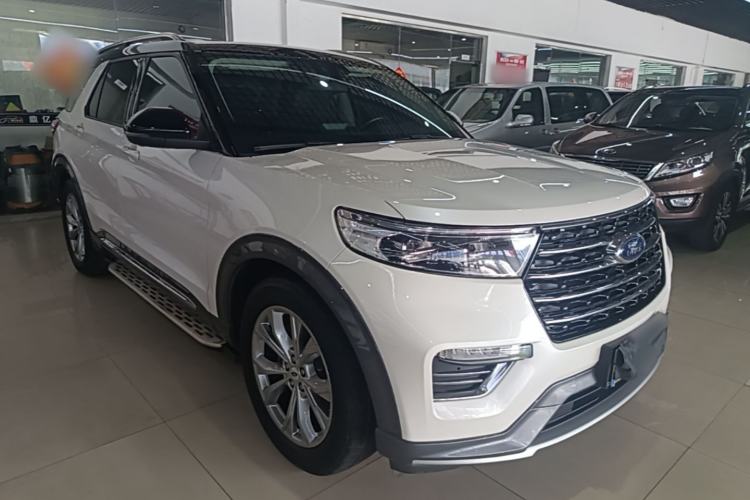 Used Ford Explorer 2020 EcoBoost 285 Rear-Drive Trend Edition 6 Seats Front Right 45 Deg