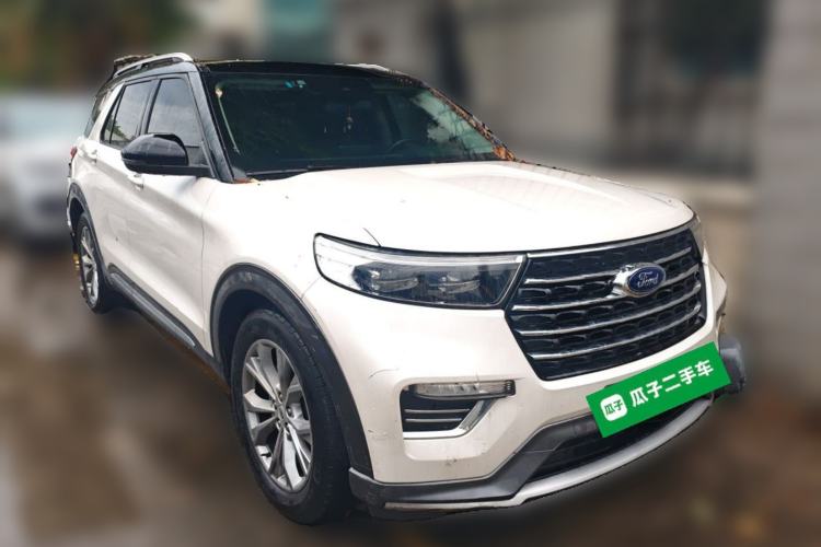 Used Ford Explorer 2020 EcoBoost 285 Rear-Drive Trend Edition 6 Seats Front Right 45 Deg
