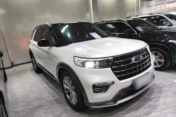 Used Ford Explorer 2020 EcoBoost 285 Rear-Drive Trend Edition 6 Seats Front Right 45 Deg
