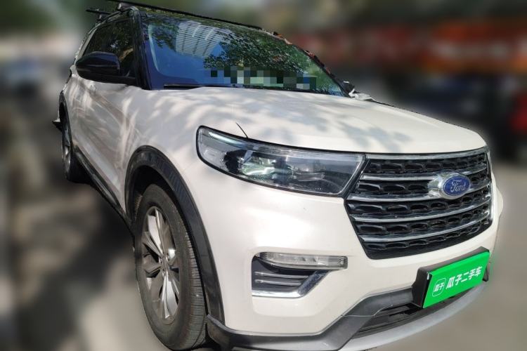 Used Ford Explorer 2020 EcoBoost 285 Four-Wheel Drive Trend Edition 6 Seats Front Right 45 Deg