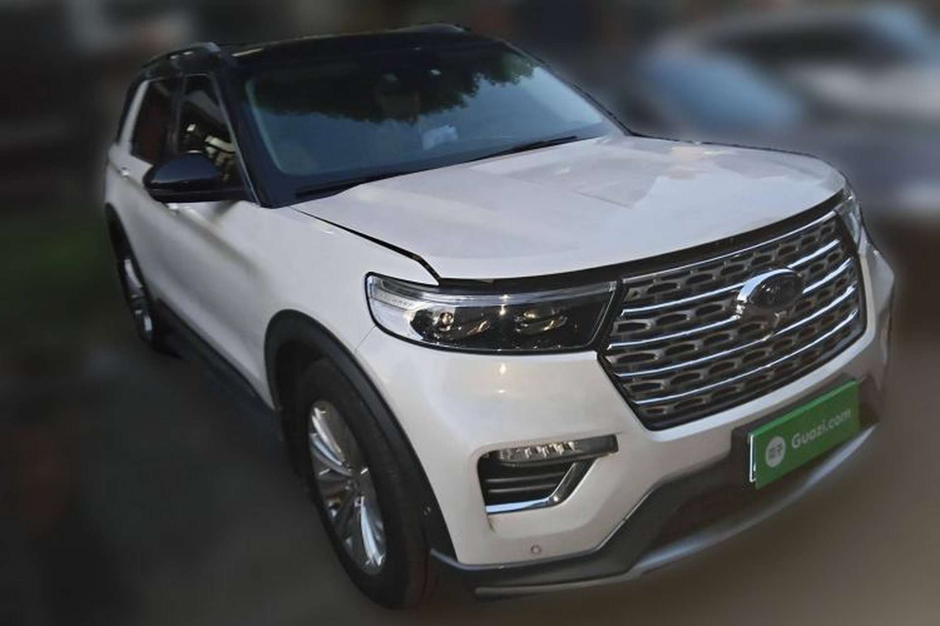 Used Ford Explorer 2020 EcoBoost 285 4x4 Titanium Edition 7-Seater Front Right 45 Deg