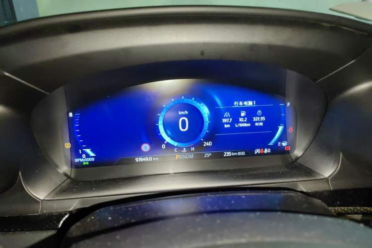 Used Ford Explorer 2020 EcoBoost 285 Four-Wheel Drive Sport Edition ST-LINE 7-Seater Instrument Cluster