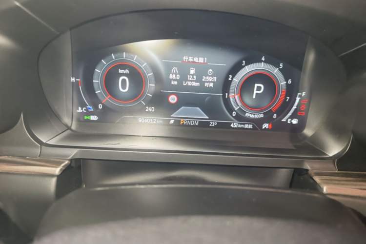 Used Ford Explorer 2020 EcoBoost 285 4x4 Titanium Edition 7-Seater Instrument Cluster