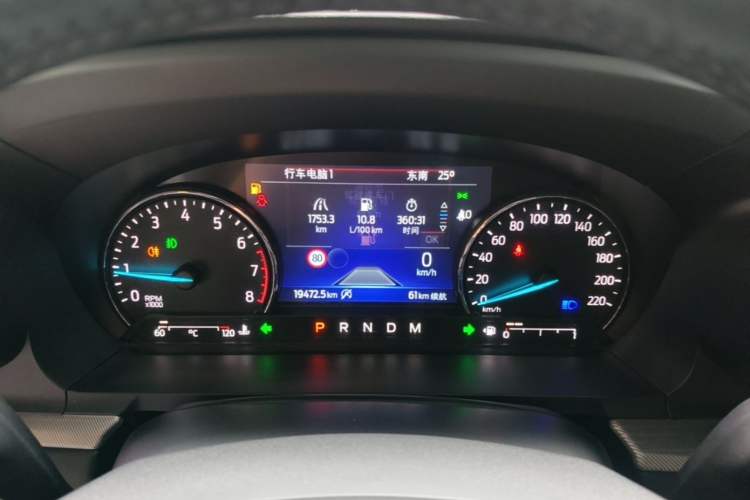 Used Ford Explorer 2020 EcoBoost 285 Four-Wheel Drive Trend Edition 6 Seats Instrument Cluster