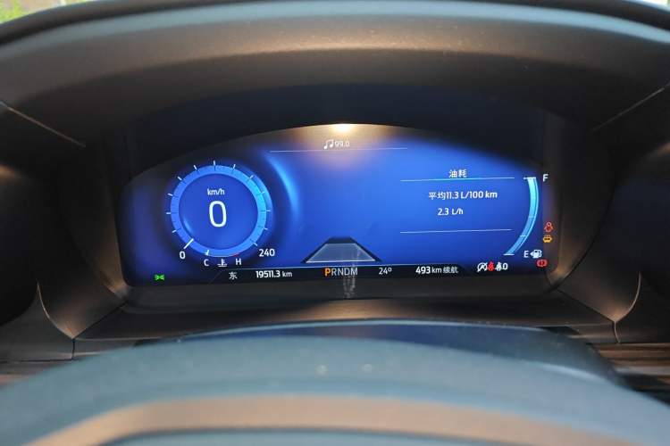 Used Ford Explorer 2020 EcoBoost 285 4x4 Titanium Edition 6 Seats Instrument Cluster