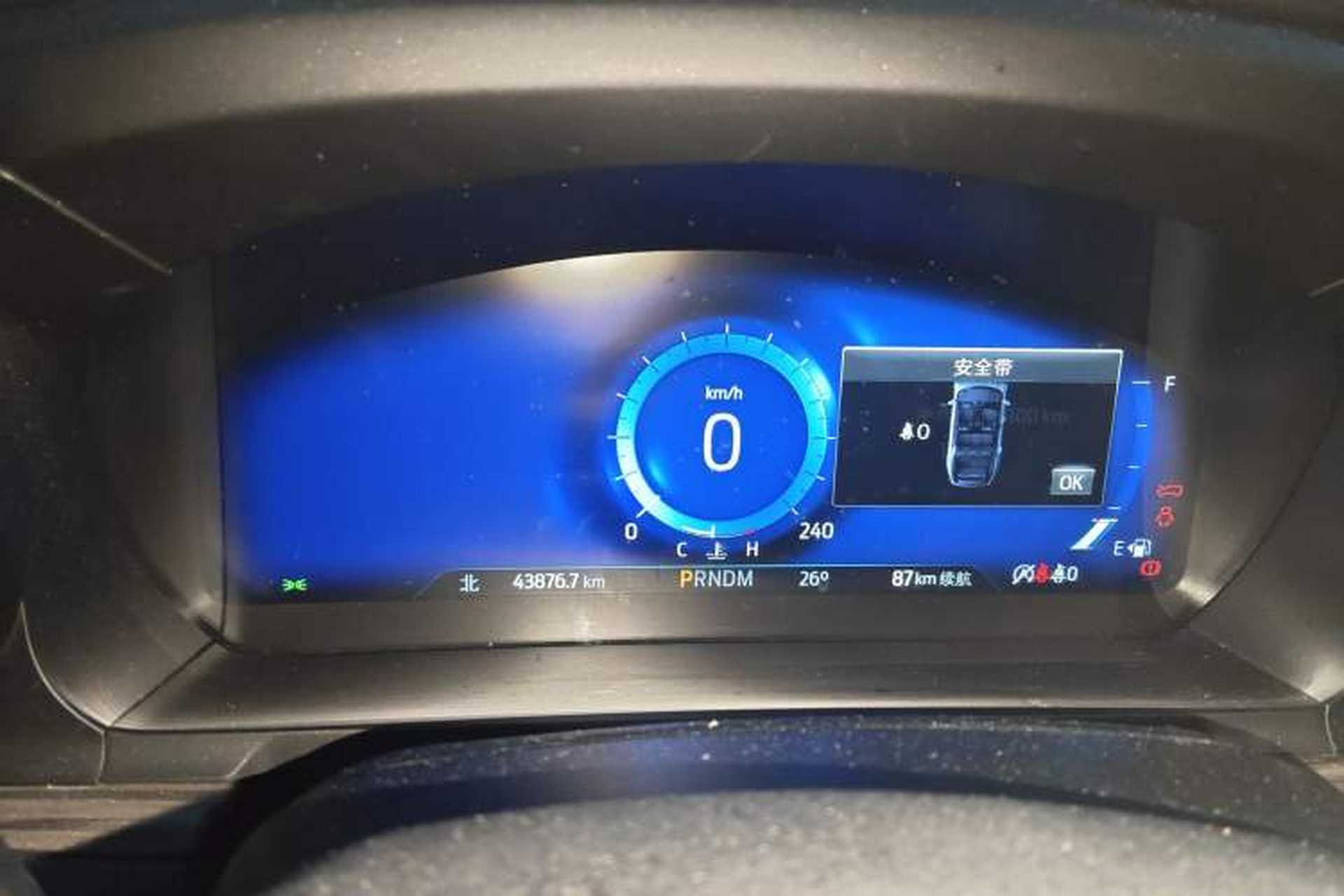 Used Ford Explorer 2020 EcoBoost 285 4x4 Titanium Edition 7-Seater Instrument Cluster