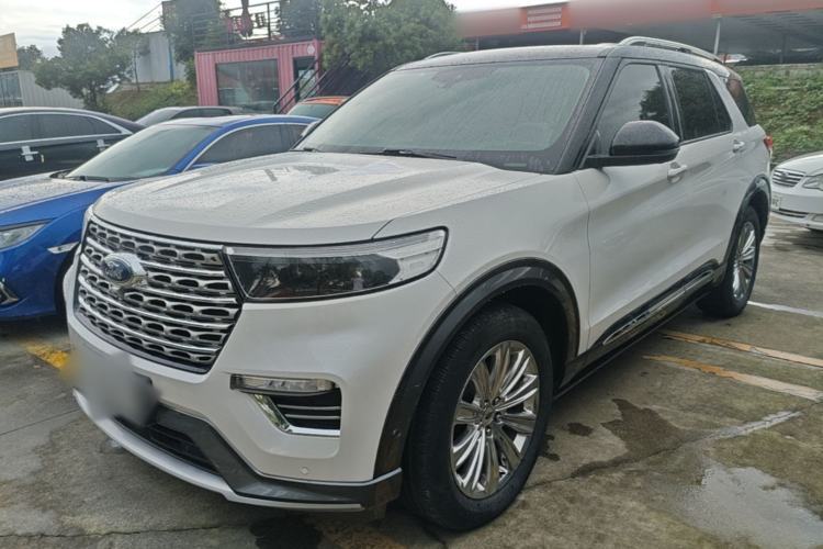 Used Ford Explorer 2020 EcoBoost 285 4x4 Titanium Edition 6 Seats Guazi used car, China used car export, Used car for sale, Used Ford cars, Cheapest cars for sale