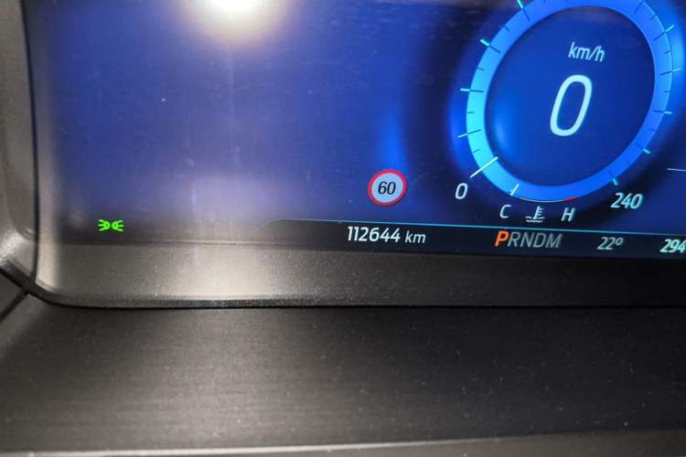 Used Ford Explorer 2020 EcoBoost 285 4x4 Sport Edition ST-LINE 6-Seater Odometer Close Up