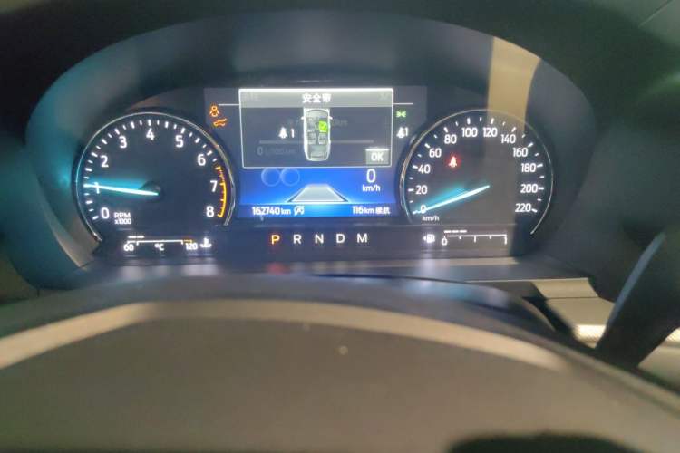 Used Ford Explorer 2020 EcoBoost 285 Four-Wheel Drive Trend Edition 6 Seats Odometer Close Up