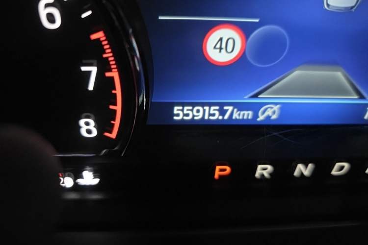 Used Ford Explorer 2020 EcoBoost 285 Four-Wheel Drive Trend Edition 6 Seats Odometer Close Up