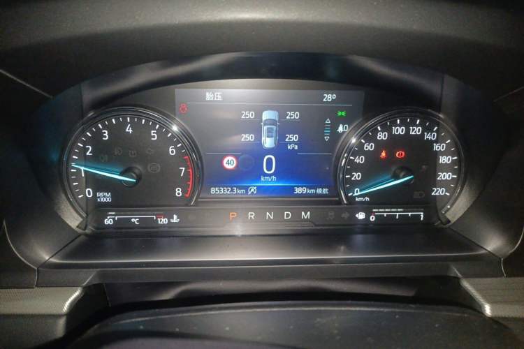 Used Ford Explorer 2020 EcoBoost 285 4x4 Trend Edition 7-Seater Odometer Close Up
