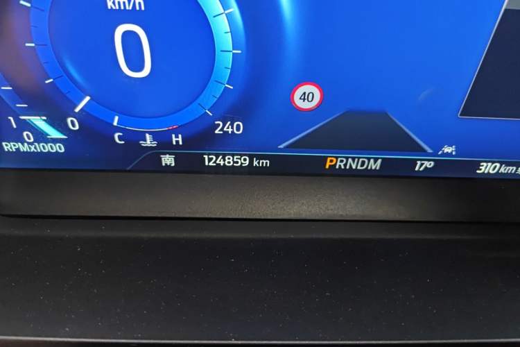 Used Ford Explorer 2020 EcoBoost 285 4x4 Titanium Edition 7-Seater Odometer Close Up