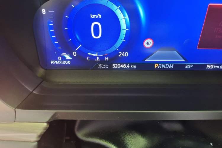 Used Ford Explorer 2020 EcoBoost 285 4x4 Titanium Edition 6 Seats Odometer Close Up