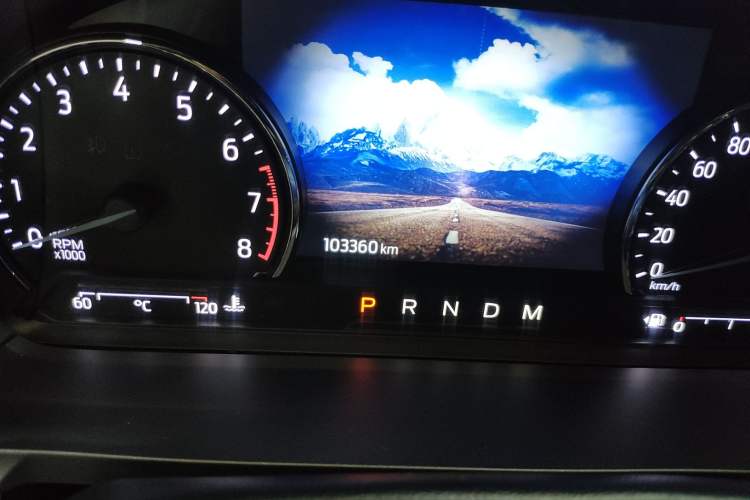 Used Ford Explorer 2020 EcoBoost 285 Rear-Drive Trend Edition 6 Seats Odometer Close Up