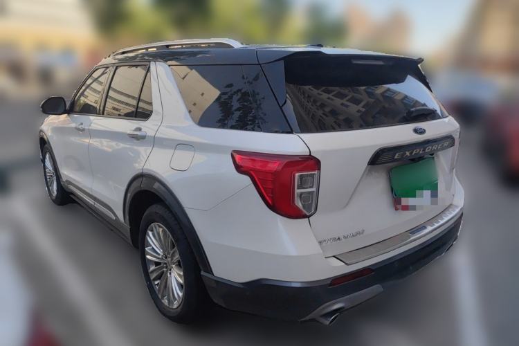 Used Ford Explorer 2020 EcoBoost 285 4x4 Titanium Edition 6 Seats Rear Left 45 Deg