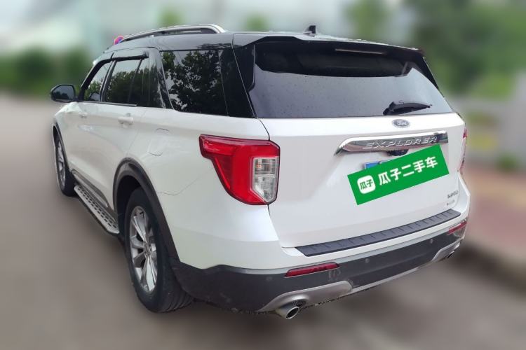 Used Ford Explorer 2020 EcoBoost 285 Rear-Drive Trend Edition 6 Seats Rear Left 45 Deg