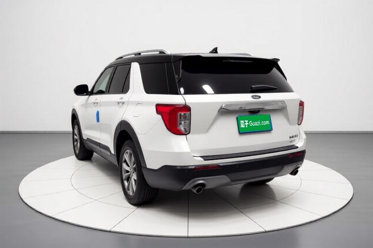 Used Ford Explorer 2020 EcoBoost 285 4x4 Trend Edition 7-Seater Rear Left 45 Deg