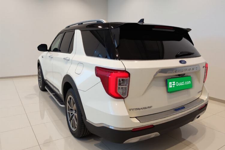 Used Ford Explorer 2020 EcoBoost 285 4x4 Titanium Edition 7-Seater Rear Left 45 Deg