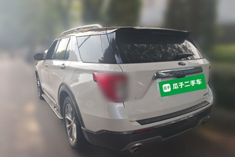 Used Ford Explorer 2020 EcoBoost 285 Rear-Drive Trend Edition 7-Seater Rear Left 45 Deg