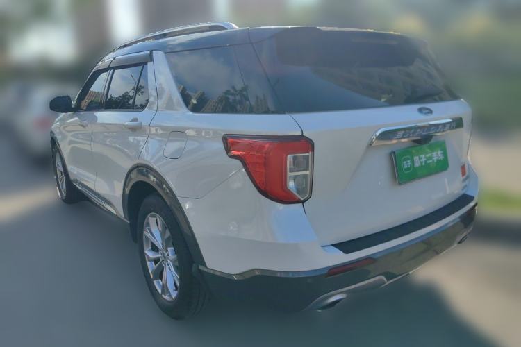 Used Ford Explorer 2020 EcoBoost 285 Rear-Drive Trend Edition 6 Seats Rear Left 45 Deg