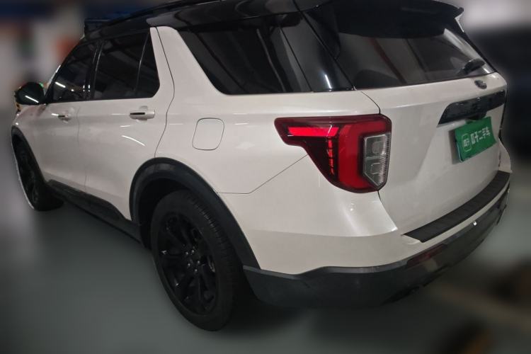 Used Ford Explorer 2020 EcoBoost 285 Four-Wheel Drive Sport Edition ST-LINE 7-Seater Rear Left 45 Deg