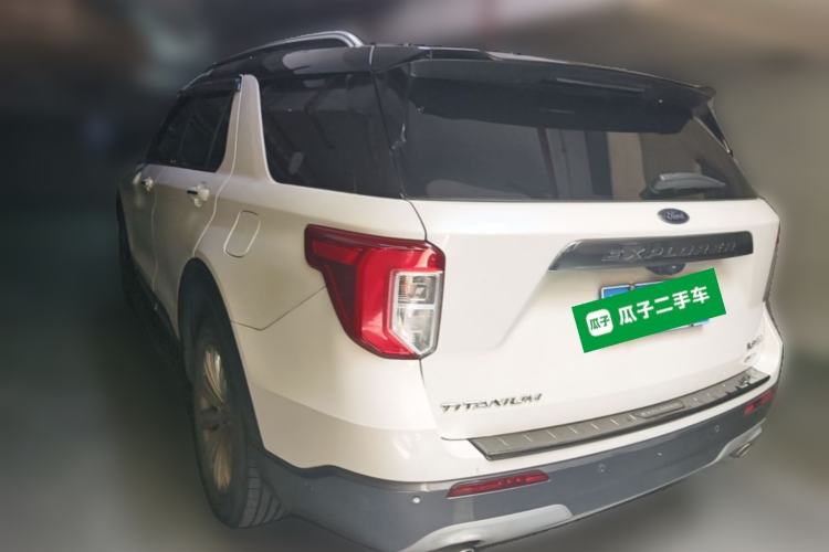 Used Ford Explorer 2020 EcoBoost 285 4x4 Titanium Edition 7-Seater Rear Left 45 Deg