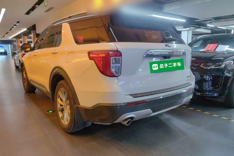 Used Ford Explorer 2020 EcoBoost 285 4x4 Trend Edition 7-Seater Rear Left 45 Deg