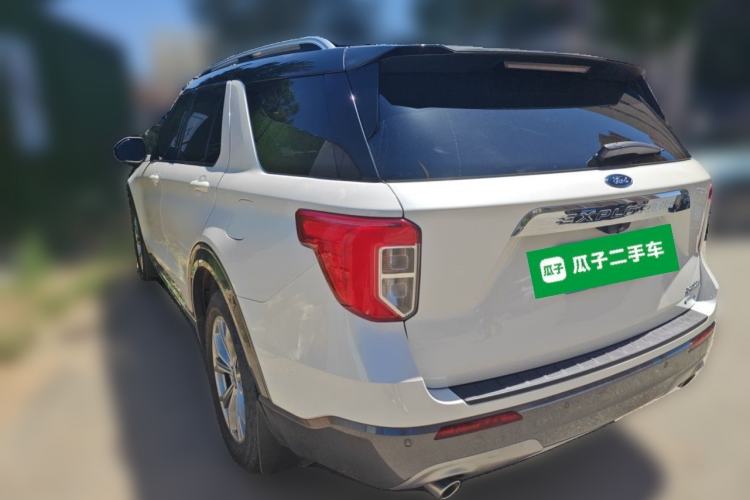 Used Ford Explorer 2020 EcoBoost 285 4x4 Trend Edition 7-Seater Rear Left 45 Deg