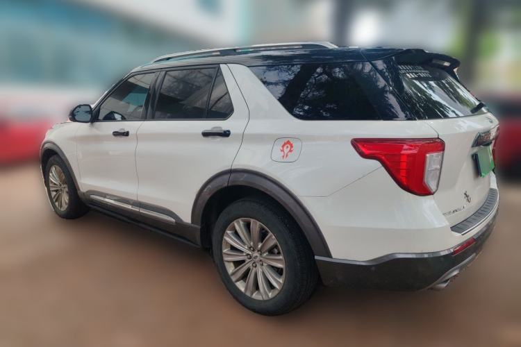 Used Ford Explorer 2020 EcoBoost 285 4x4 Titanium Edition 6 Seats Rear Left 45 Deg