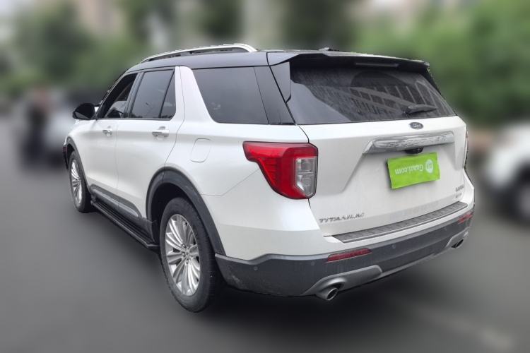 Used Ford Explorer 2020 EcoBoost 285 4x4 Titanium Edition 7-Seater Rear Left 45 Deg