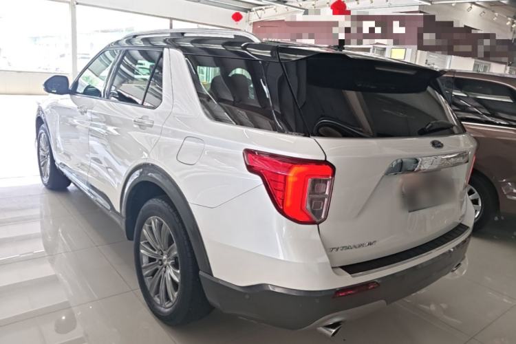 Used Ford Explorer 2020 EcoBoost 285 4x4 Titanium Edition 6 Seats Rear Left 45 Deg