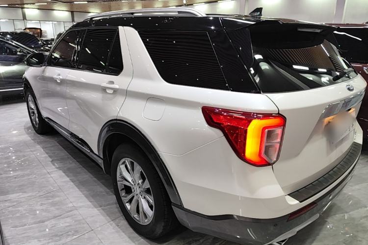 Used Ford Explorer 2020 EcoBoost 285 Rear-Drive Trend Edition 6 Seats Rear Left 45 Deg