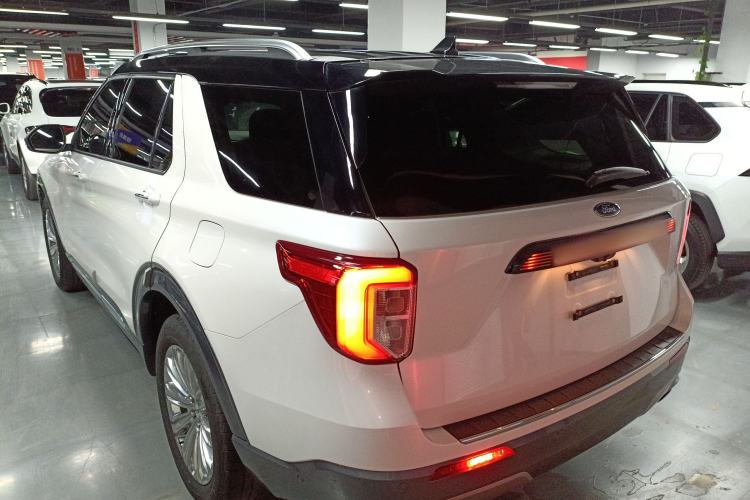 Used Ford Explorer 2020 EcoBoost 285 4x4 Titanium Edition 6 Seats Rear Left 45 Deg
