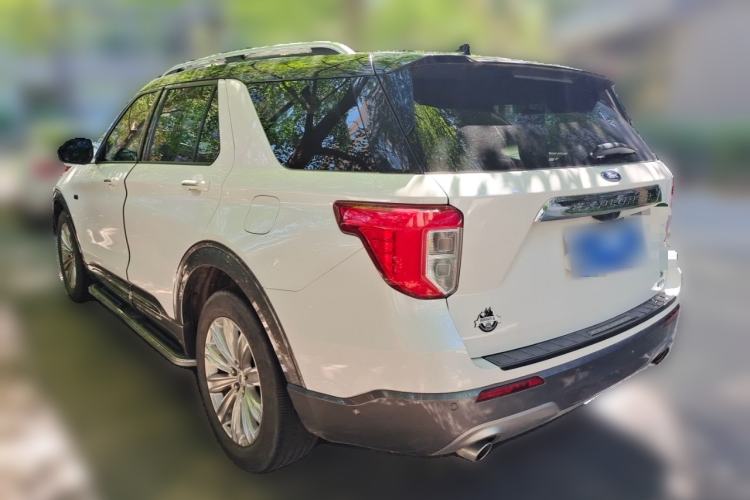 Used Ford Explorer 2020 EcoBoost 285 4x4 Titanium Edition 6 Seats Rear Left 45 Deg
