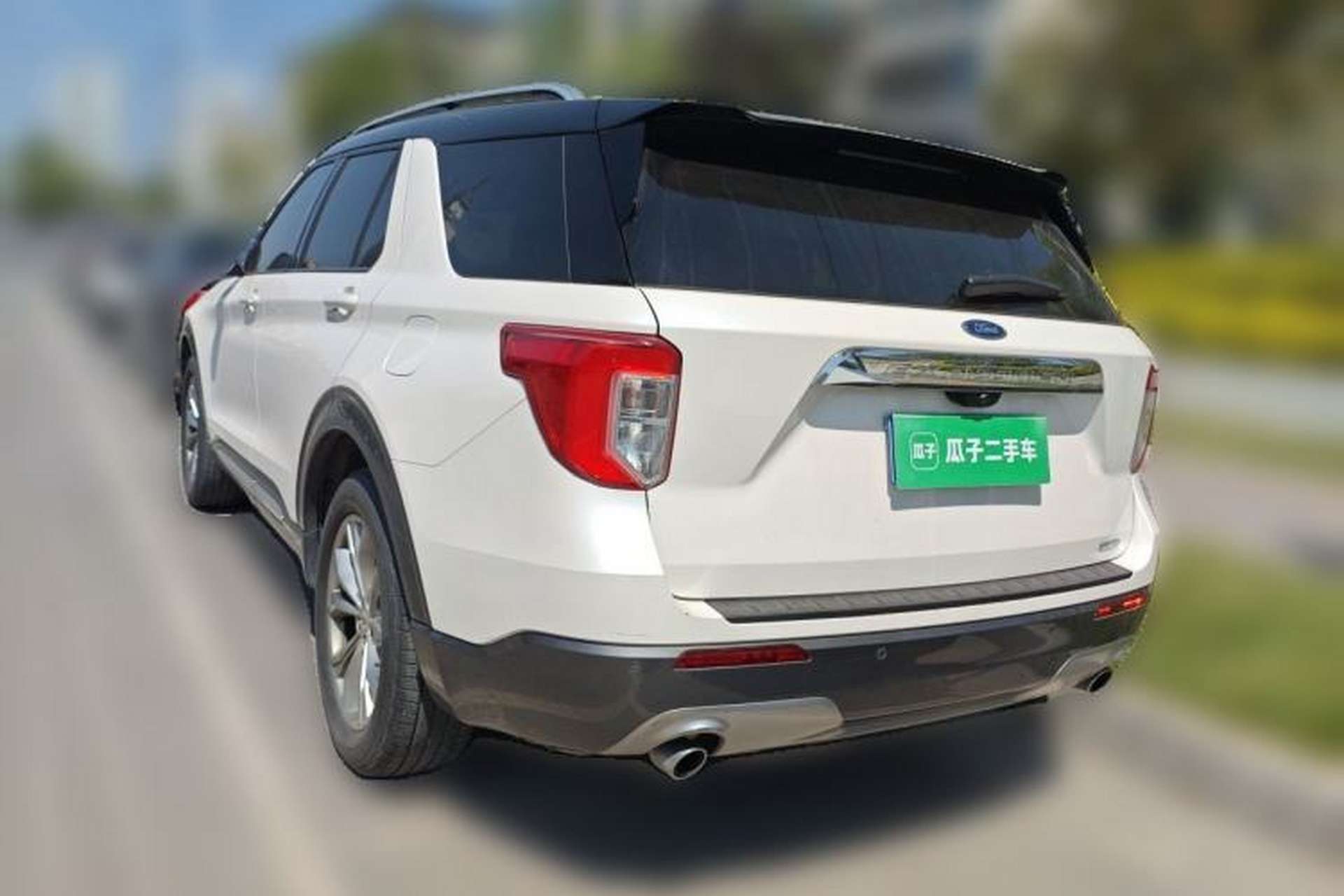 Used Ford Explorer 2020 EcoBoost 285 4x4 Trend Edition 7-Seater Rear Left 45 Deg