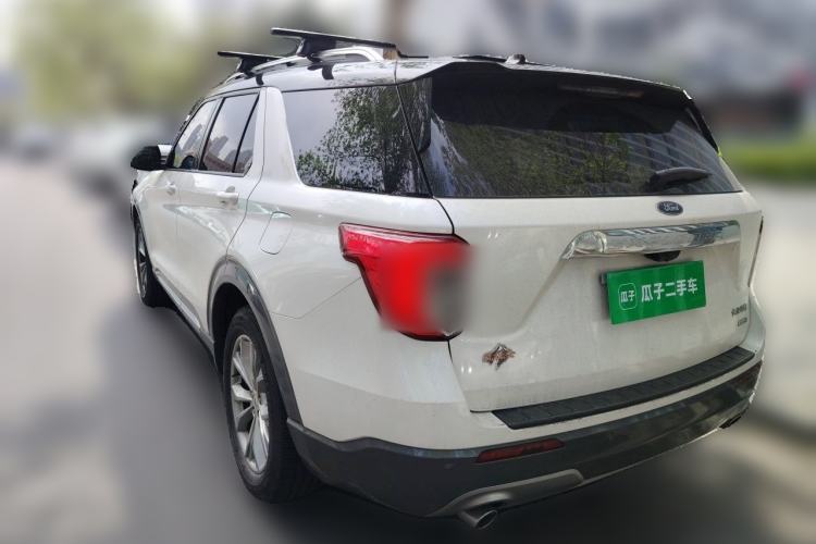 Used Ford Explorer 2020 EcoBoost 285 Four-Wheel Drive Trend Edition 6 Seats Rear Left 45 Deg