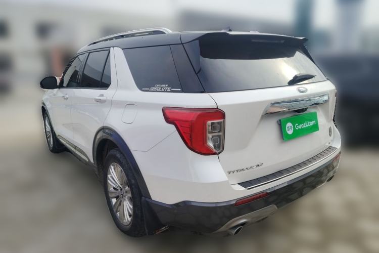 Used Ford Explorer 2020 EcoBoost 285 4x4 Titanium Edition 7-Seater Rear Left 45 Deg