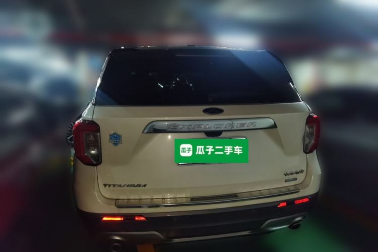 Used Ford Explorer 2020 EcoBoost 285 4x4 Titanium Edition 7-Seater Rear