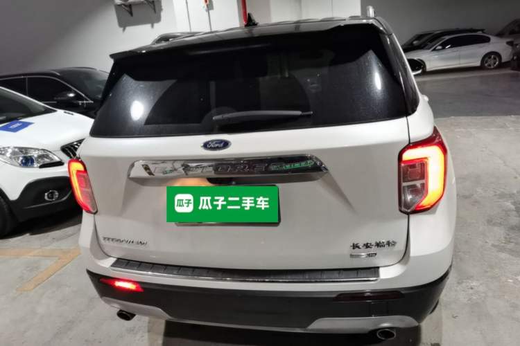 Used Ford Explorer 2020 EcoBoost 285 4x4 Titanium Edition 7-Seater Rear