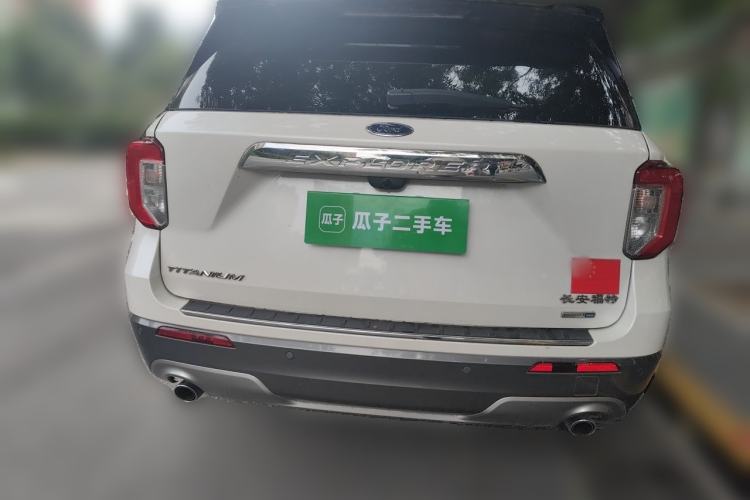 Used Ford Explorer 2020 EcoBoost 285 4x4 Titanium Edition 7-Seater Rear