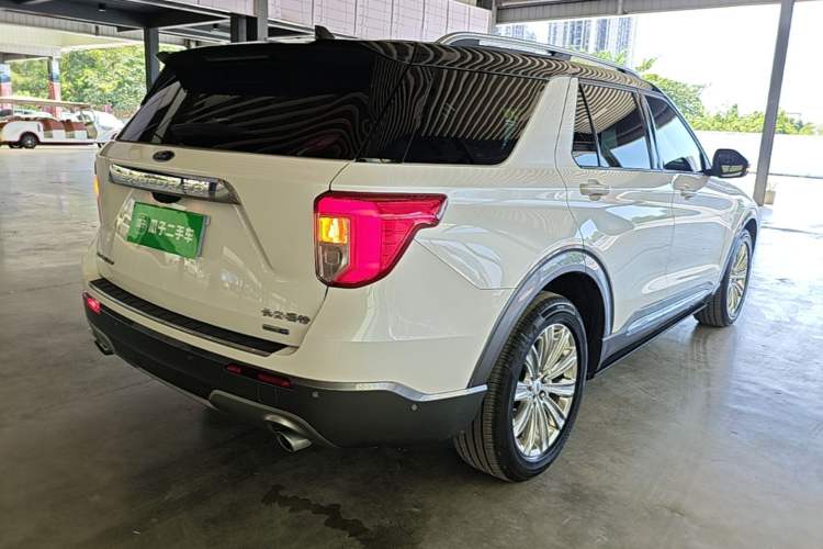 Used Ford Explorer 2020 EcoBoost 285 4x4 Titanium Edition 6 Seats Rear Right 45 Deg