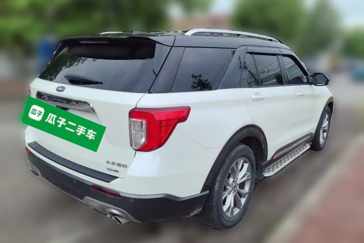 Used Ford Explorer 2020 EcoBoost 285 Rear-Drive Trend Edition 6 Seats Rear Right 45 Deg