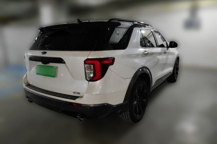 Used Ford Explorer 2020 EcoBoost 285 Four-Wheel Drive Sport Edition ST-LINE 7-Seater Rear Right 45 Deg