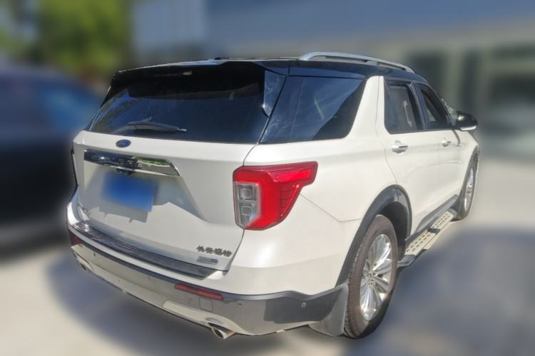 Used Ford Explorer 2020 EcoBoost 285 4x4 Titanium Edition 7-Seater Rear Right 45 Deg