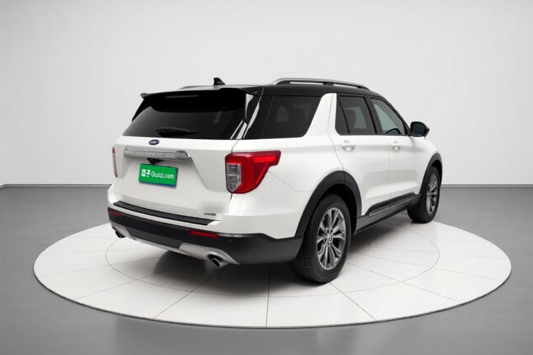 Used Ford Explorer 2020 EcoBoost 285 4x4 Trend Edition 7-Seater Rear Right 45 Deg