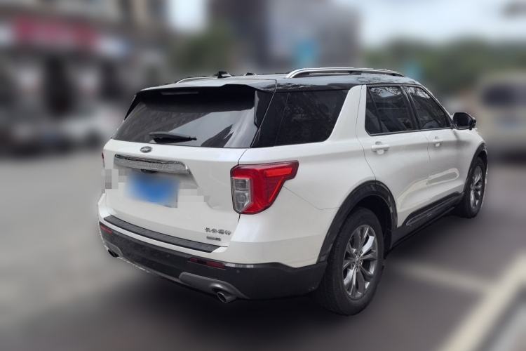 Used Ford Explorer 2020 EcoBoost 285 4x4 Trend Edition 7-Seater Rear Right 45 Deg