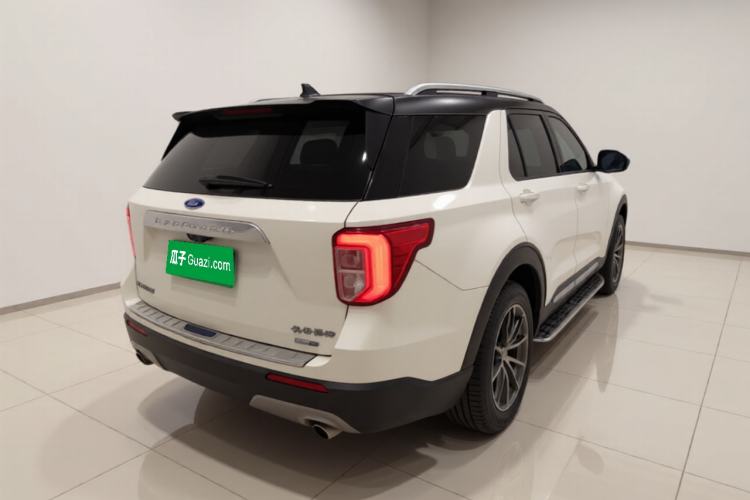 Used Ford Explorer 2020 EcoBoost 285 4x4 Titanium Edition 7-Seater Rear Right 45 Deg